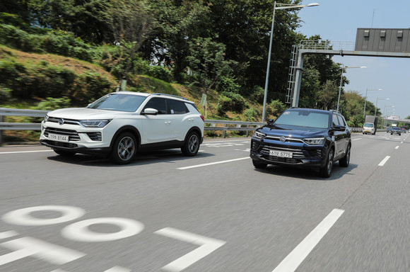 엔트리 패밀리 SUV 코란도 터보 가솔린모델. ⓒ 쌍용자동차