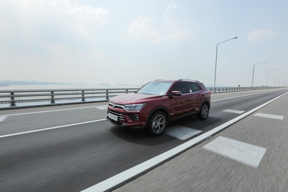 엔트리 패밀리 SUV 코란도 터보 가솔린모델. ⓒ 쌍용자동차