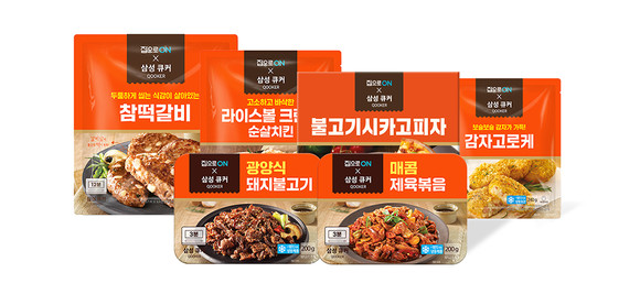 집으로ON의 비스포크 큐커 전용 신제품 6종. ⓒ 대상