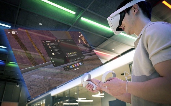 SK텔레콤은 최근 새롭게 공개된 VR 디바이스 오큘러스퀘스트2(이하 퀘스트2) 128GB 모델을 국내 정식 판매한다. ⓒ SK텔레콤