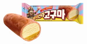 아이스크림 백제신라고구마. ⓒ 롯데푸드