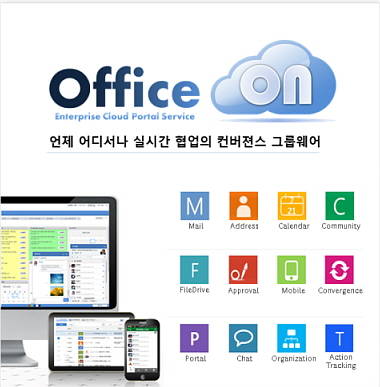 새움소프트는 국내 기업문화를 더욱 강화하면서 서비스모델이 아닌 구축형 그룹웨어의 모든 업무를 통일된 방식으로 쉬운 공유, 협업할 수 있는 오피스온 3.0 그룹웨어를 출시했다. ⓒ 새움소프트