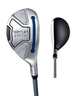 아담스 골프가 블랙 크라운과 페이스의 세련된 헤드 디자인의 '타이트 라이즈 하이브리드'를 새롭게 선보인다. ⓒ 아담스 골프