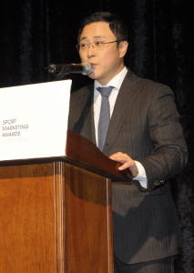 김재현 위원장은 개회식에서 "스포츠시장에서 대한민국 스포츠마케팅시장의 플랫폼 역할을 하는 대표 스포츠 시상식이 되도록 최선을 다하겠다"고 말했다. = 프라임경제