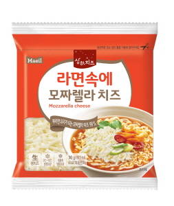 매일유업 상하치즈가 '라면속에 모짜렐라 치즈'를 출시했다. ⓒ 매일유업