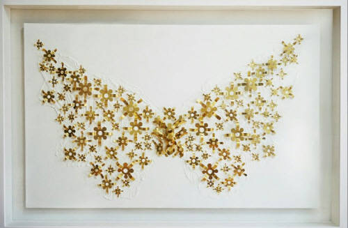 최지숙 제작 '그의 날개(2015년작). ⓒ 사이아트 스페이스