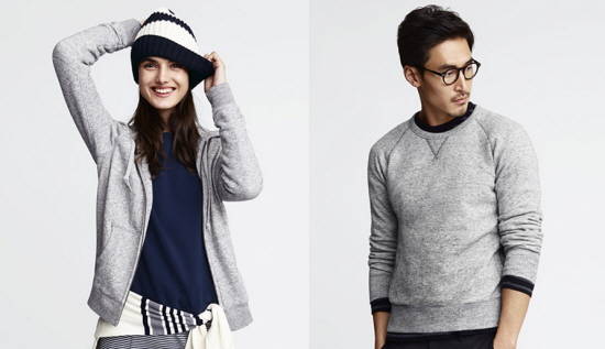 유니클로, 모든 이를 위한 폭넓은 선택의 '15 FW 스웨트 컬렉션'. ⓒ 유니클로