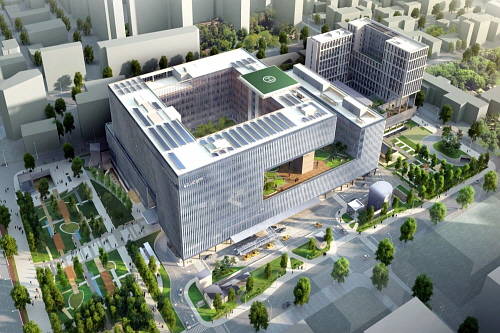 2018년 개원 예정인 마곡 새 병원 조감도. ⓒ 이화의료원