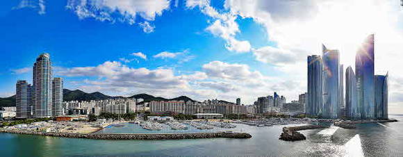 부산해운대 마린시티 전경. ⓒ 프라임경제