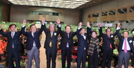 박주선 의원과 통합신당추진위원회 ⓒ박주선 의원실