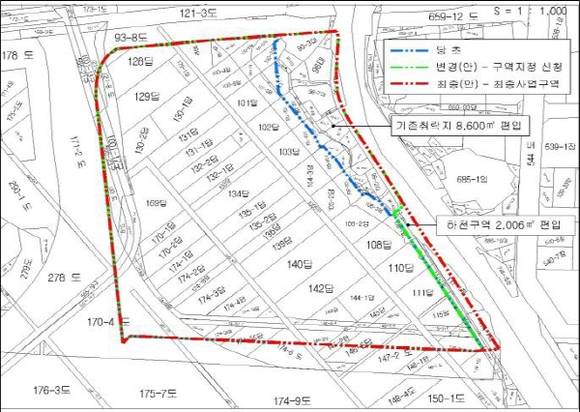 김해 어방지구 도시개발사업 변경안. ⓒ 김해시청