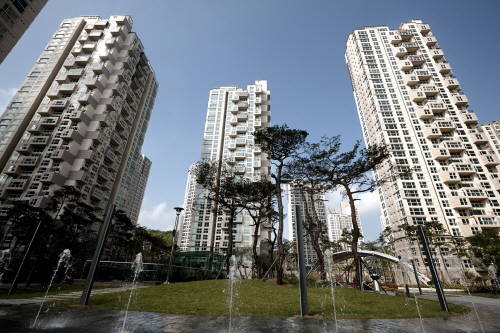 신동백 롯데캐슬 에코 아파트 전경. ⓒ 롯데건설