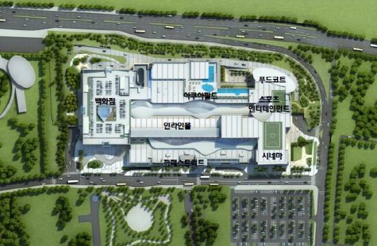 신세계 스타필드 하남 '배치도'. ⓒ 신세계그룹