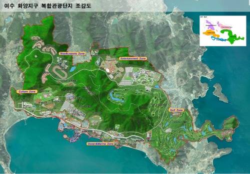 여수 화양지구 조감도. ⓒ 광양경제청