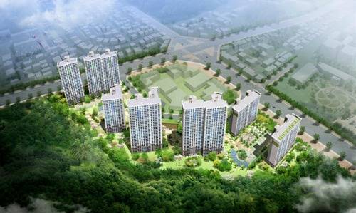 광양시 중동지구 도시개발사업 조감도. ⓒ 광양시청