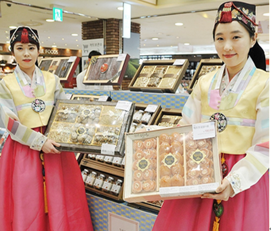 롯데백화점 대구점과 상인점이 추석 선물세트 사전 예약 판매에 돌입했다. ⓒ 롯데백화점