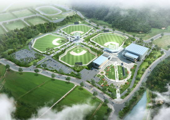 야구테마파크조감도. ⓒ 기장군청