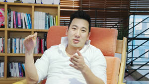 VR게임이 대중화되려면 누구나 쉽고 재미있게 즐길 수 있어야 한다는 게 박성준 지피엠 대표의 생각이다. = 김경태 기자