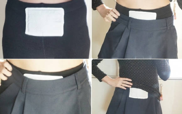 핫팩은 바로 피부에 붙이면 안돼요. 꼭 옷 위에 붙여야 하고 핫팩 위치는 계속 바꿔줘야 해요. ⓒ 네이버 블로그
