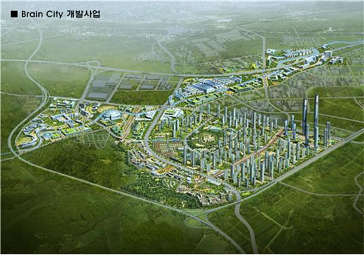 평택 브레인시티 개발사업 조감도 ⓒ 경기도