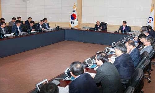 광양시 4월 확대 간부 회의 장면. ⓒ 광양시