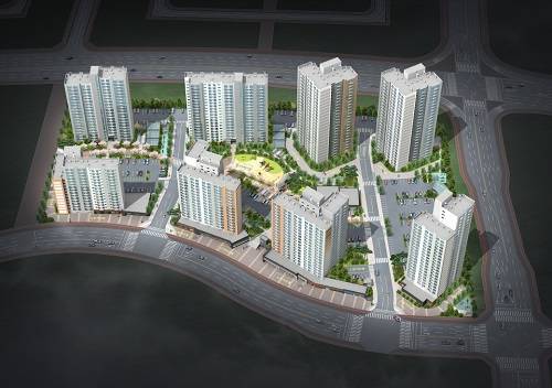 파주운정 행복주택 조감도. ⓒ 한국토지주택공사