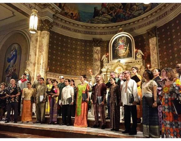 뉴욕 UN본부에 근무하는 직원들로 구성된 UN합창단이 첫 내한공연을 갖는다. ⓒ UN합창단