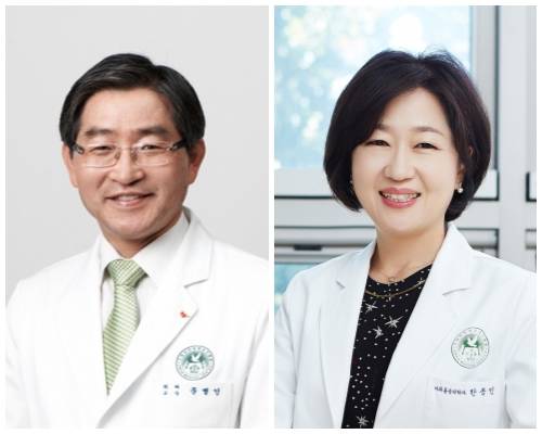 문병인 이화의료원 신임 의무부총장 겸 의료원장(왼쪽), 한종인 이대목동병원장. ⓒ 이화의료원