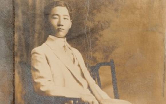 일본에 의해 지배를 당했던 시절, 나라의 독립을 위해 싸웠던 윤현진씨 모습이에요. ⓒ 독립기념관
