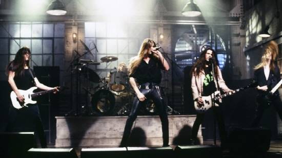 헤비메탈 록 밴드 스키드 로우(Skid Row)의 공연 모습. ⓒ 구글 이미지 캡쳐
