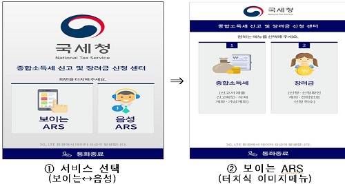 보이는ARS를 통해 간편한 종합소득세 신고·납부가 가능하다. ⓒ 국세청