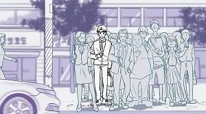 한국IT직업전문학교 만화애니메이션학과 학생 작품 '섹슈얼아이러니'. ⓒ 한국IT직업전문학교