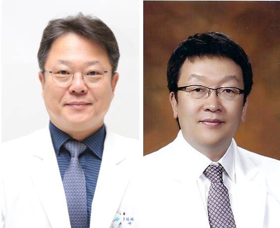 이한준 중앙대학교의료원 병원장(왼쪽), 김돈규 기획조정실장. ⓒ 중앙대학교의료원