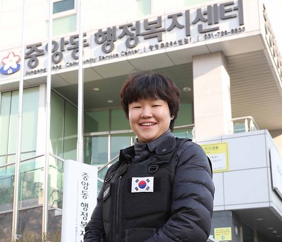 이도희 중앙동 행정복지센터 경호관. ⓒ 국가보훈처