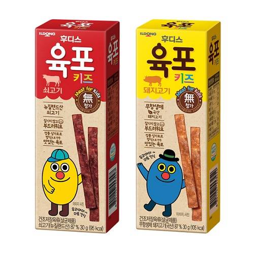 일동후디스가 '후디스 육포 키즈' 2종을 출시했다.ⓒ 일동후디스