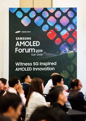 2019 삼성 AMOLED 포럼 현장. ⓒ 삼성디스플레이