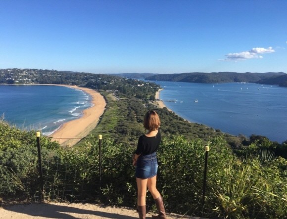시드니 팜비치(Palm Beach). = 최선주 씨