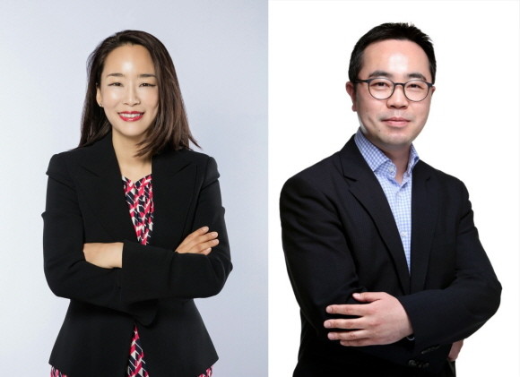 (왼쪽부터) 조민수 카버코리아 CMO·김상준 CFO. ⓒ 카버코리아