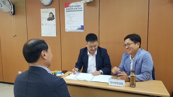 이 날 행사장에서는 기업 현장면접이 진행됐다.. ⓒ 서울제대군인지원센터