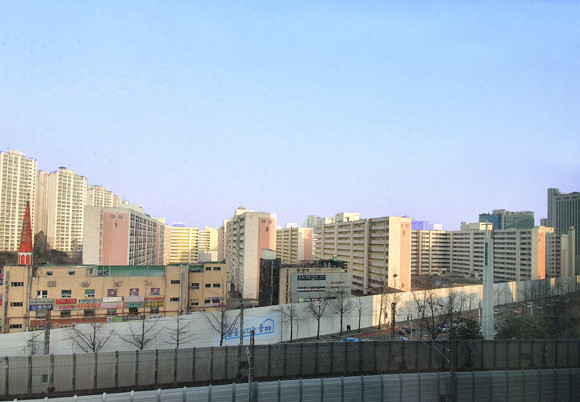 잠실 미성크로바 재건축 사업지 전경. = 장귀용 기자