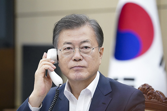 주라비쉬빌리 대통령은 한국의 민주화 과정에서 5.18 광주민주화운동의 역사적 의의와 최근 열린 40주년 기념식이 매우 뜻깊게 개최된 것을 높게 평가했다. ⓒ 청와대