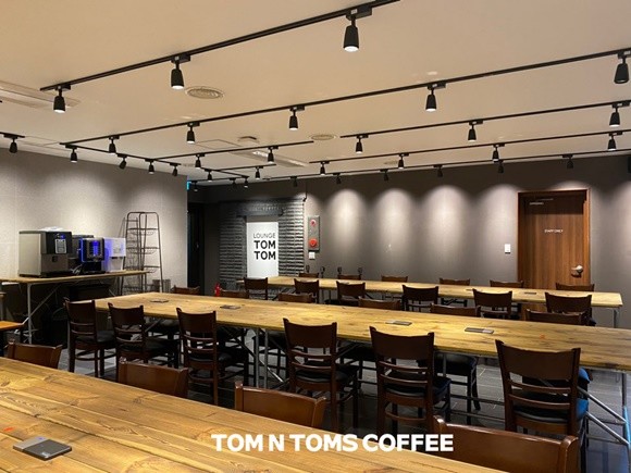 라운지탐탐 수원화성행궁점. ⓒ 탐앤탐스