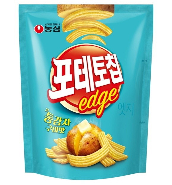 농심 포테토칩 엣지 통감자구이맛. ⓒ 농심