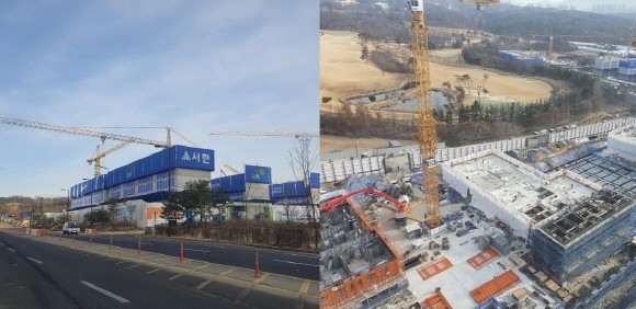 오는 2022년 3월 입주를 앞둔 고양삼송 A24블록 행복주택. = 전훈식 기자