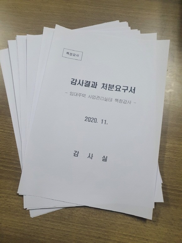 지난해 진행한 '임대주택 사업관리실태 특정감사' 결과 세대간 차음 성능 저하 원인으로 설계와 시공 차원 문제였음이 밝혀졌다. = 전훈식 기자