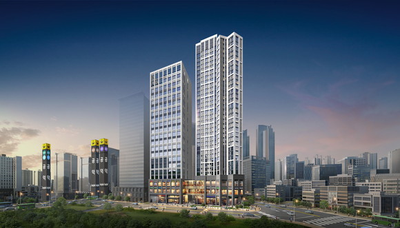'신공덕 아이파크' 투시도. ⓒ HDC아이앤콘스