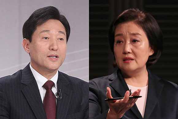 오세훈 국민의힘 서울시장 후보와 박영선 더불어민주당 서울시장 후보. ⓒ 연합뉴스
