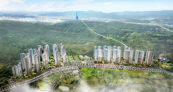 GS건설과 현대건설이 화성봉담 내리지구에 분양하는 봉담 프라이드시티는 총 4034세대 규모 '대단지'로 실수요자들의 관심을 끌고 있다. 현대건설