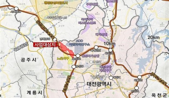 안산 첨단국방융합클러스터 위치도. ⓒ 프라임경제