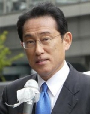 기시다 후미오(岸田文雄). 64세 히로시마 9선. 외무대신 외·정조회장 역임. © 위키피디아 Japan 캡처